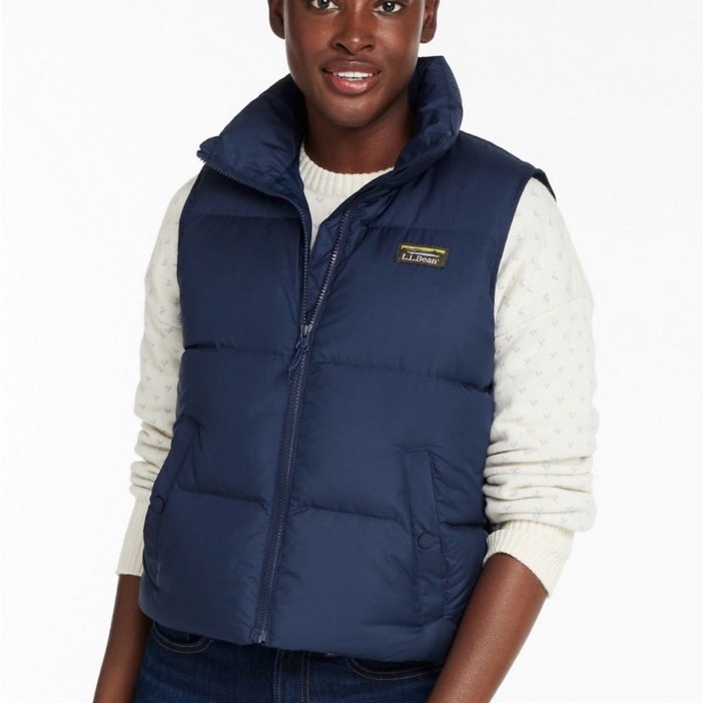 L.L. Bean Women's Mountain Classic Down Vest, Cropped